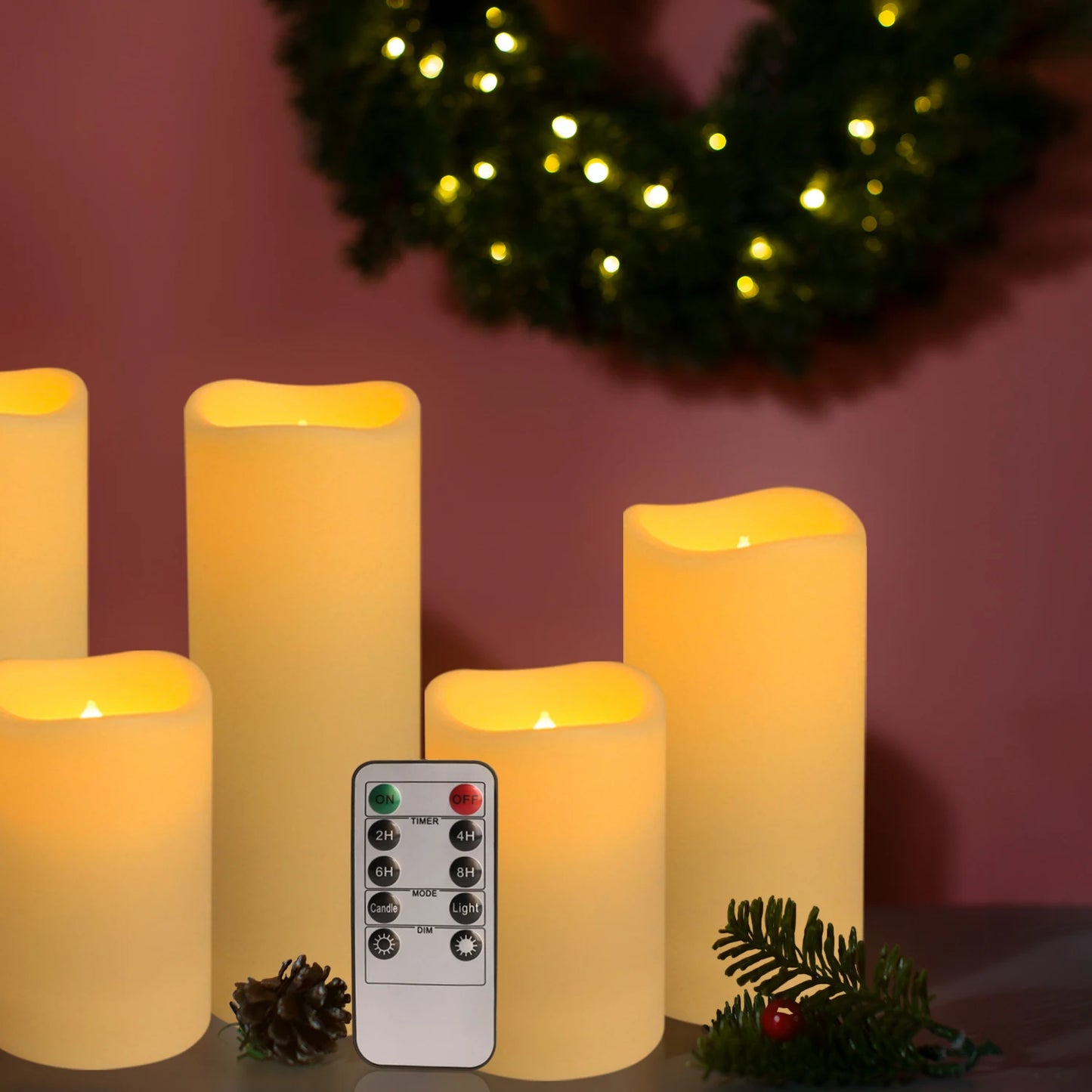 Flameless LED Candles Indoor Waterproof 24-144 Sets For Events