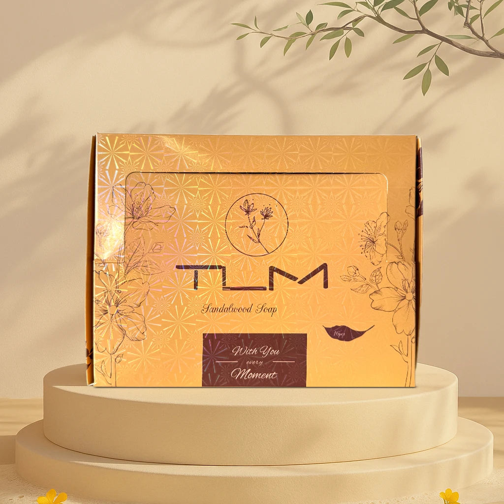 Genuine Sandalwood Soap Bars Offer Rich Daily Deep Cleansing Care