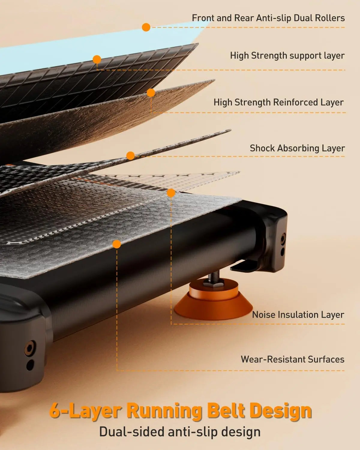 Walking Pad Treadmill With Incline Under Desk Remote App