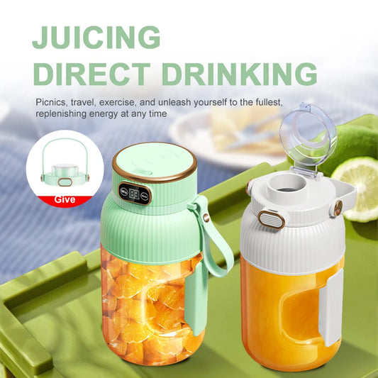Portable Juicer Blender USB Charging Fruit Juicer Cup Smoothie Machine