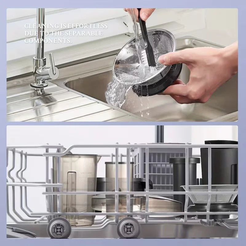 Multifunctional Juicer Blender Food Processor With Wide Mouth