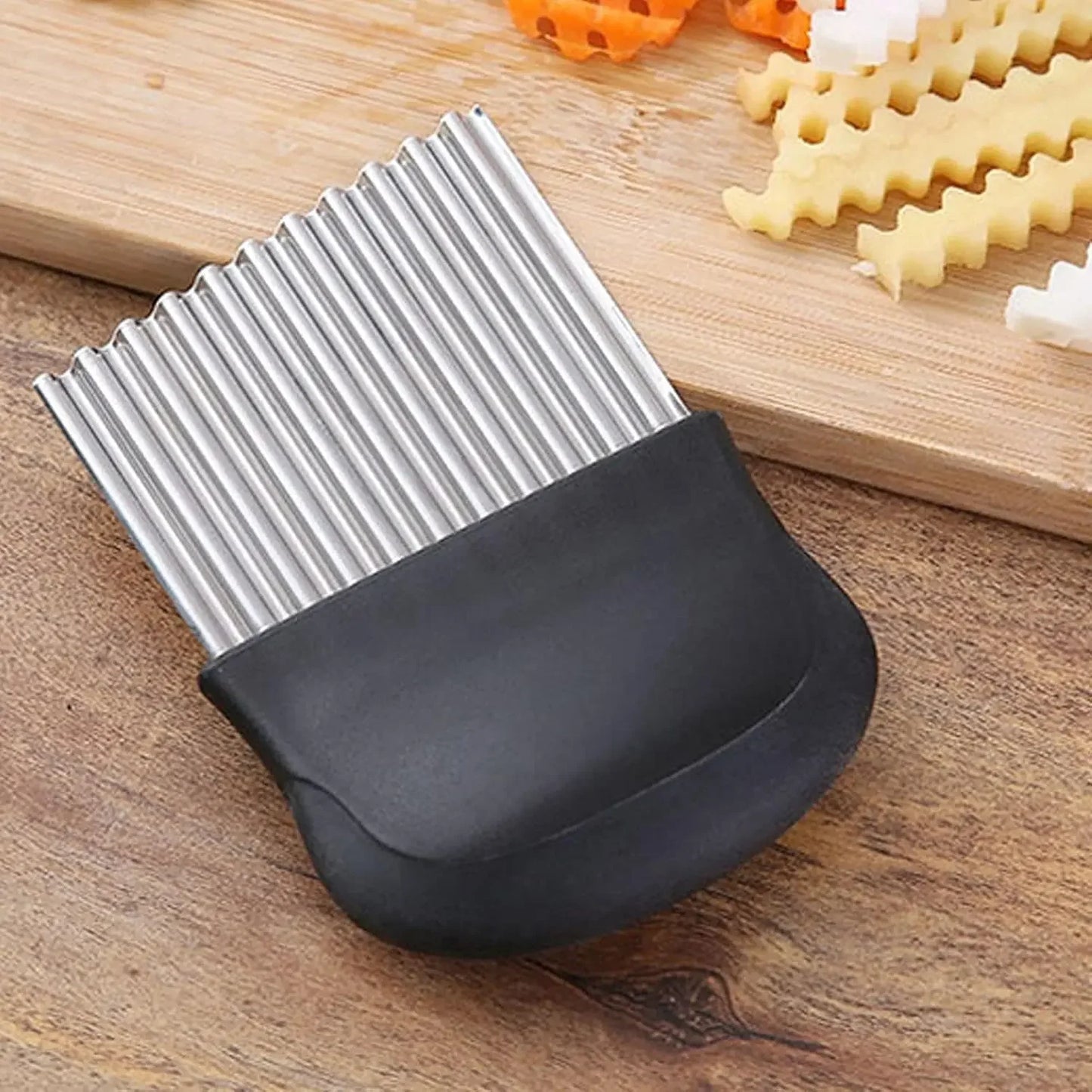 Stainless Steel Crinkle Cutter for French Fries and Chips