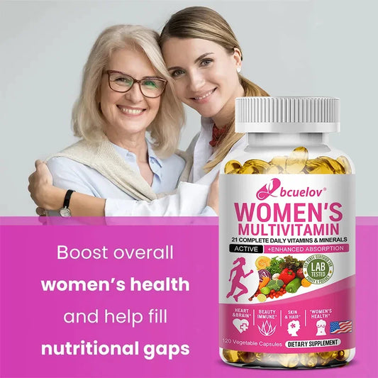Bcuelov Multivitamin Mineral Supplement For Heart Health And Energy