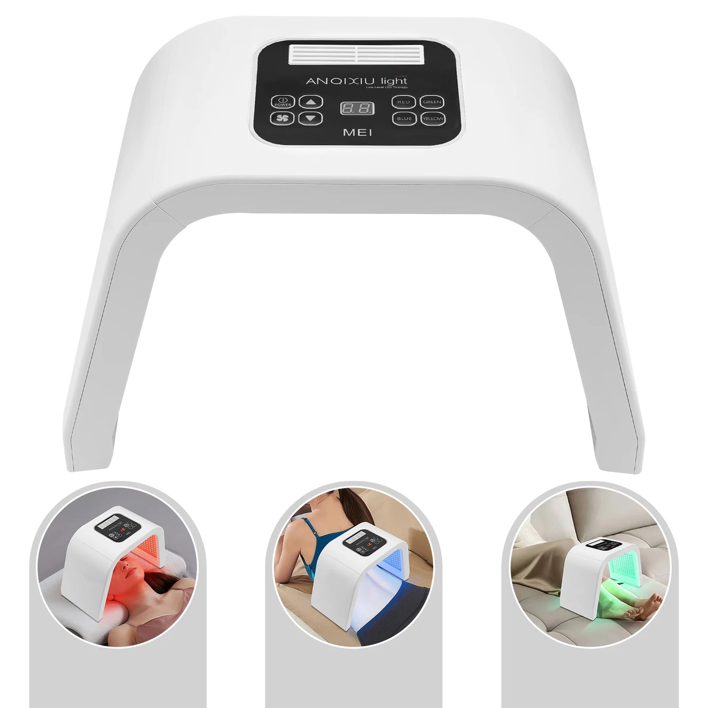 Led Facial Skin Care Light Machine for Spa and Parlors