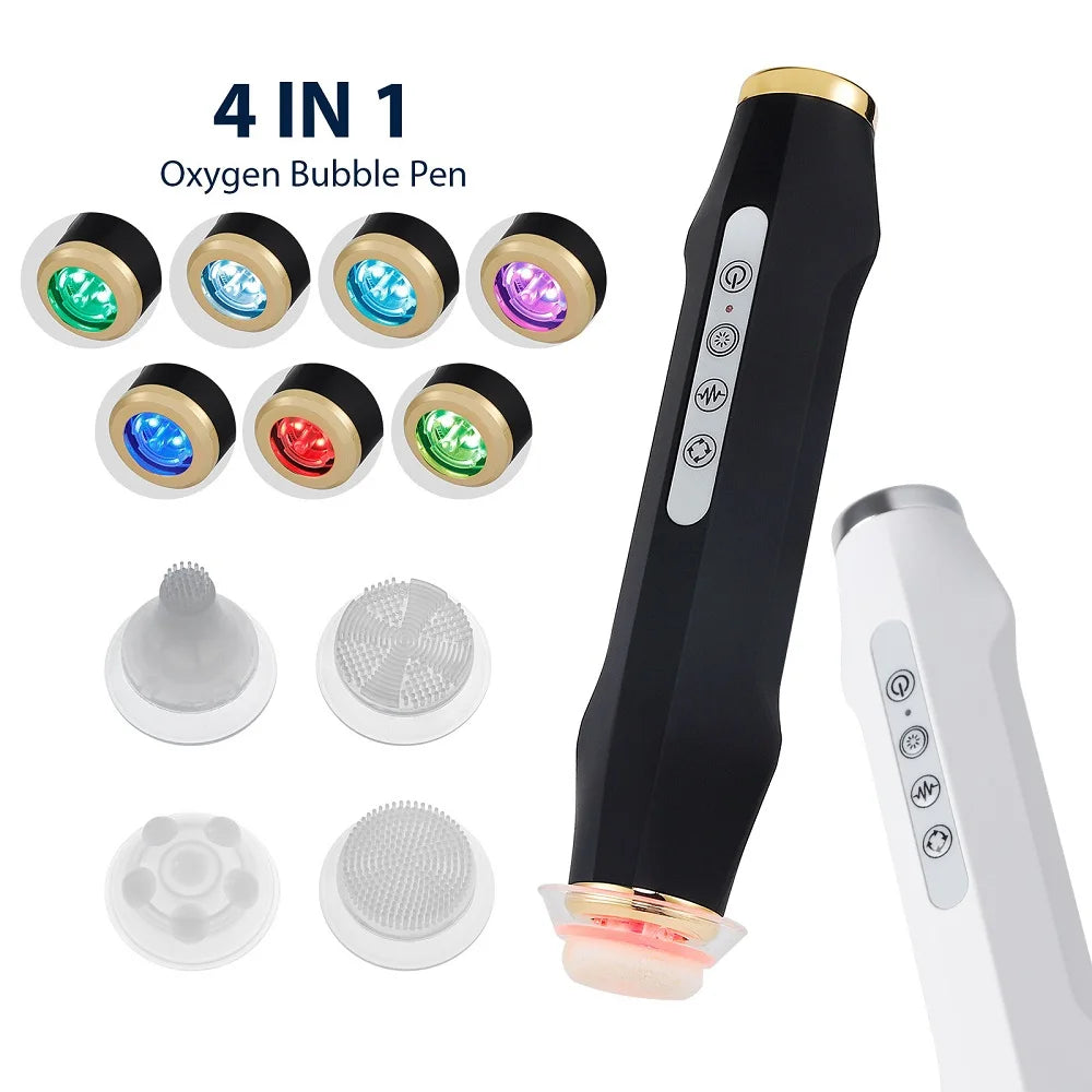 Iebilif Portable Co2 Oxygen Bubble Facial Hand Spa Device