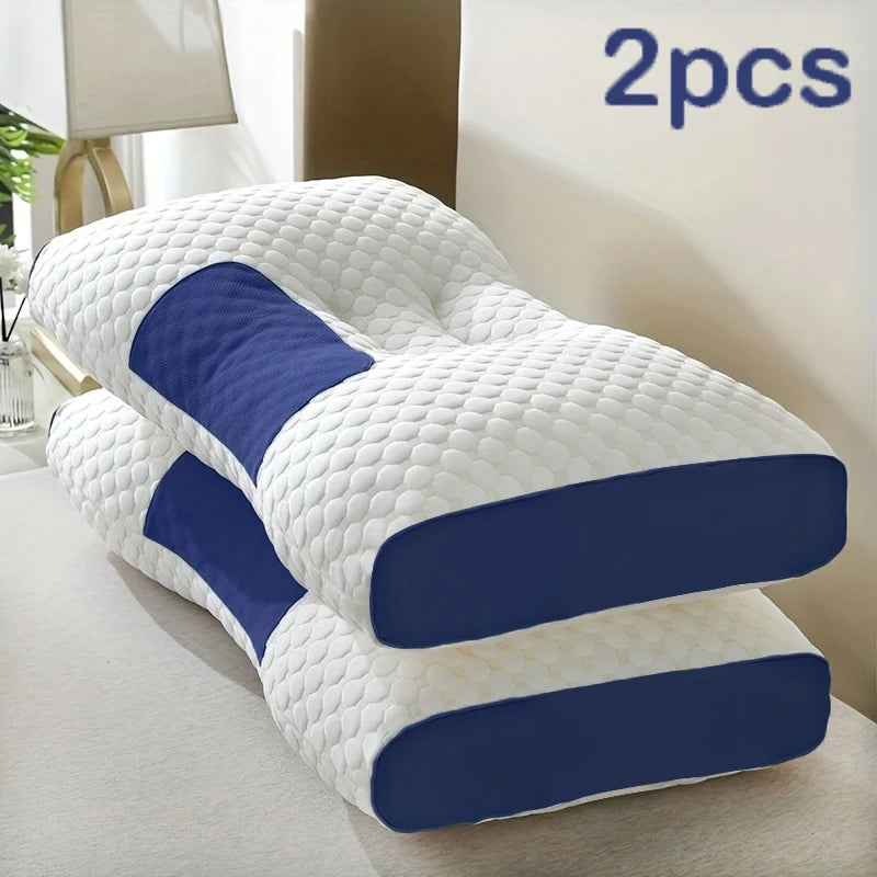 Ufist Massage Neck Pillow Two Pack Adjustable Ergonomic Contour Support