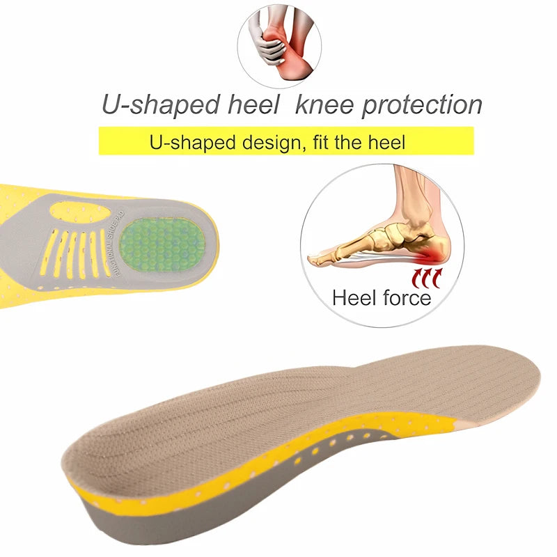 Orthopedic Insoles For Flat Feet Arch Support Plantar Fasciitis