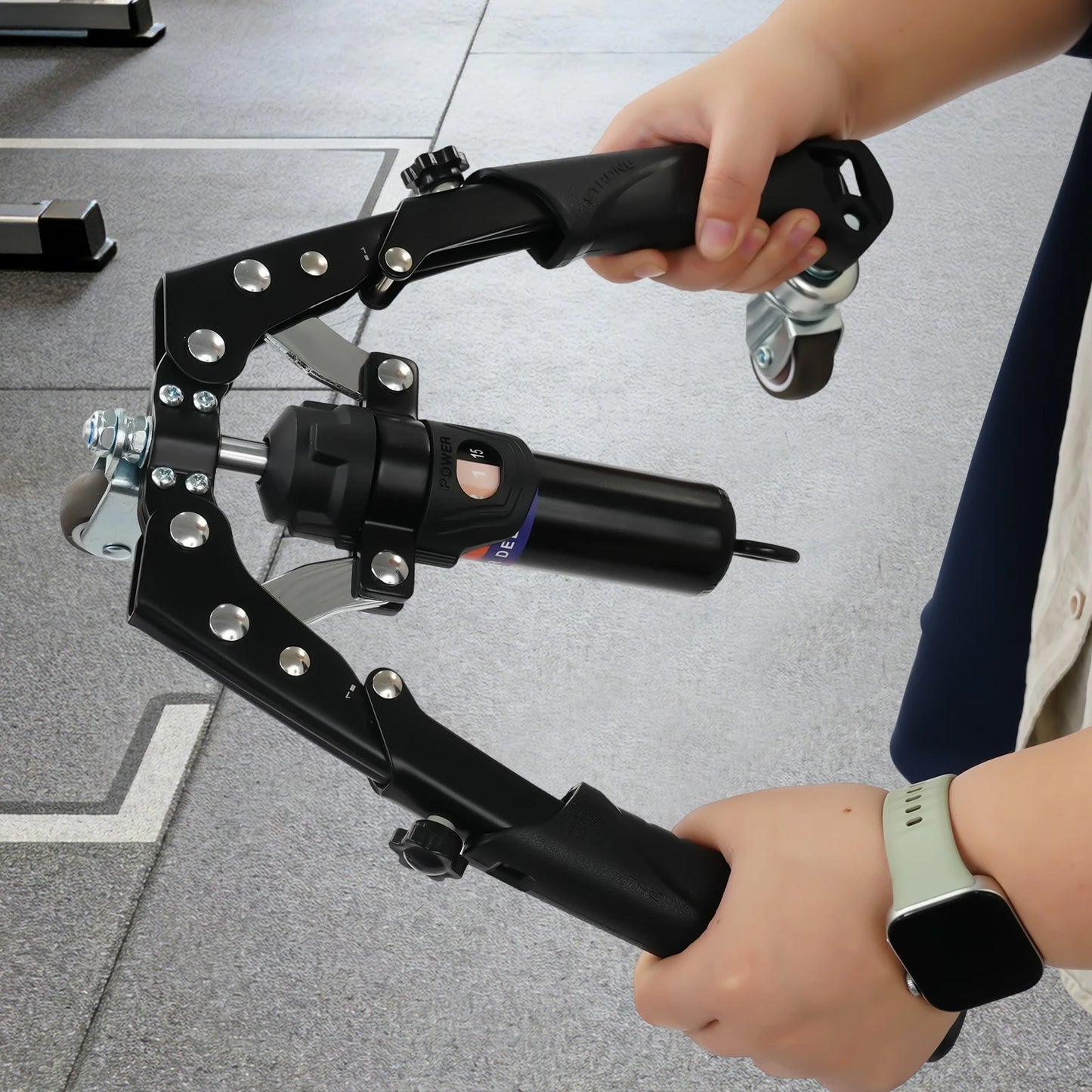 Hydraulic Power Twister Arm Blaster Adjustable Forearm Workout Equipment