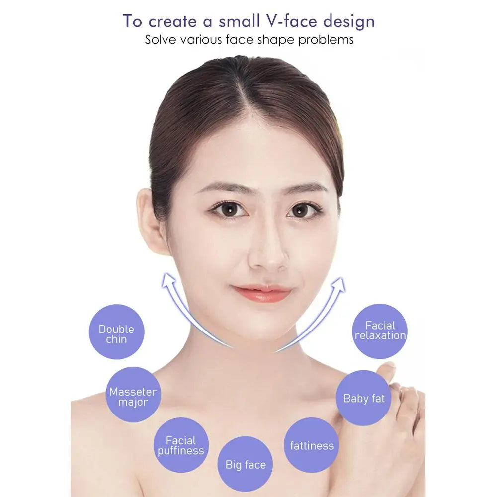 Adjustable Elastic Night Facial Wrap For Sleep Contouring Support