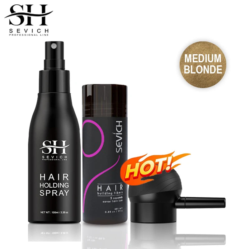 Sevich Hair Fiber Set Keratin Thickening For Hair Loss