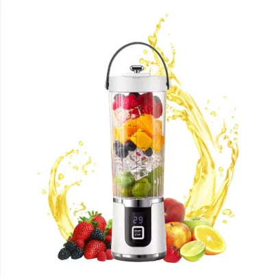 Portable USB Juicer 12 Blades Personal Blender Rechargeable