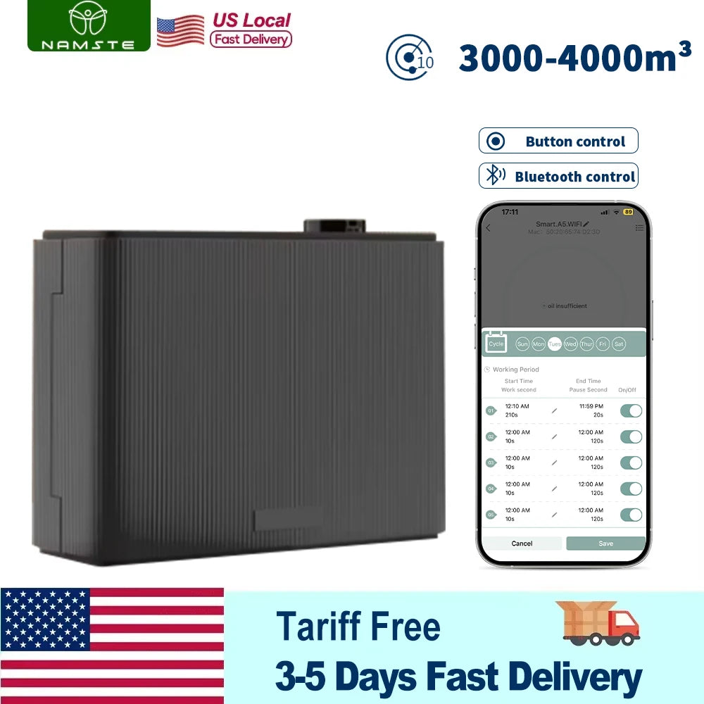 NAMSTE Smart Fragrance Diffuser App Control For Home Hotel Spa
