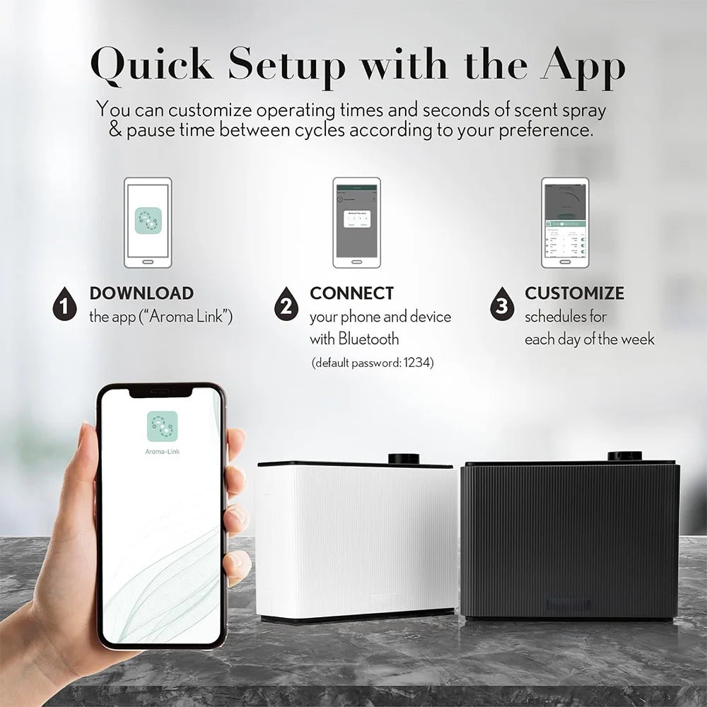 NAMSTE Smart Fragrance Diffuser App Control For Home Hotel Spa