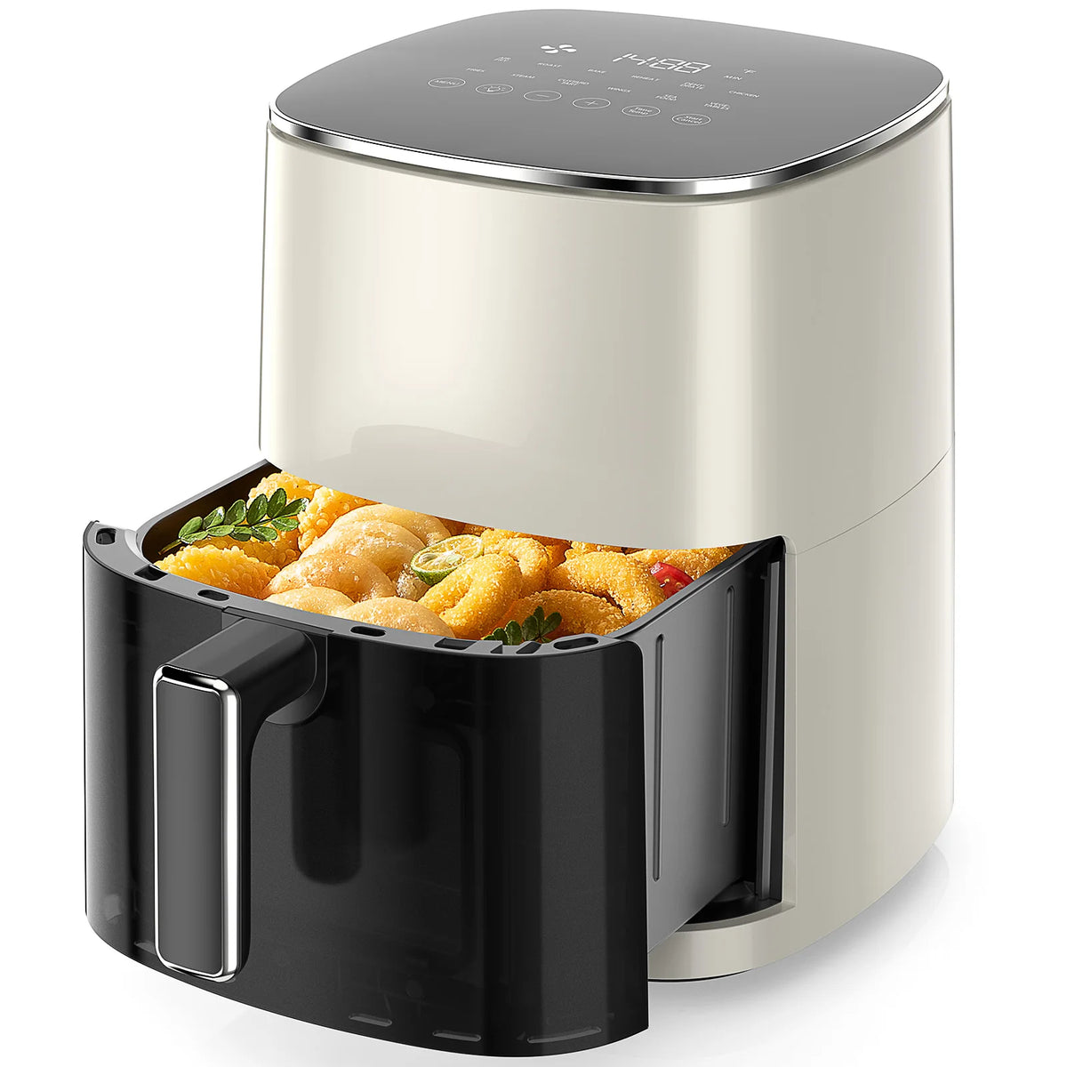 JHK 6 Quart Square Air Fryer With Window