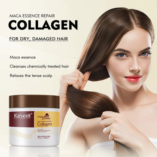 Karseell Collagen Hair Mask With Argan Oil For Damaged Hair