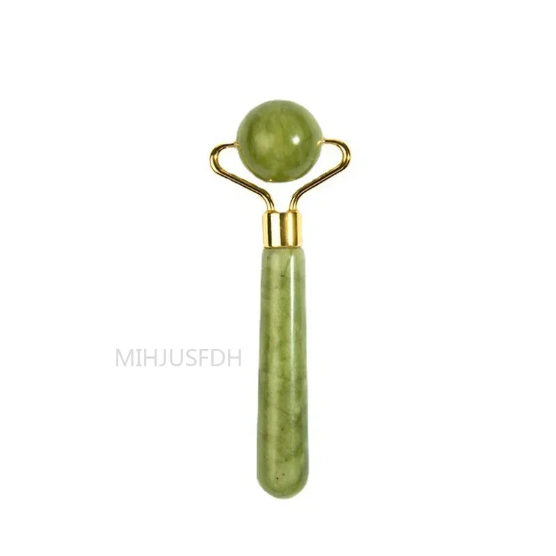 MIHJUSFDH Jade Roller Massager Gua Sha Set For Face And Body