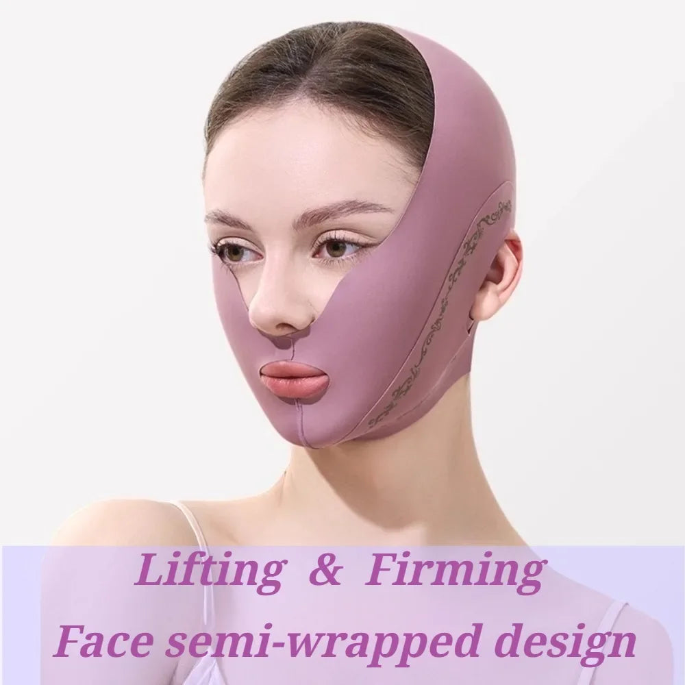 V Shape Face Lifting Strap Double Chin Jawline Trainer Belt