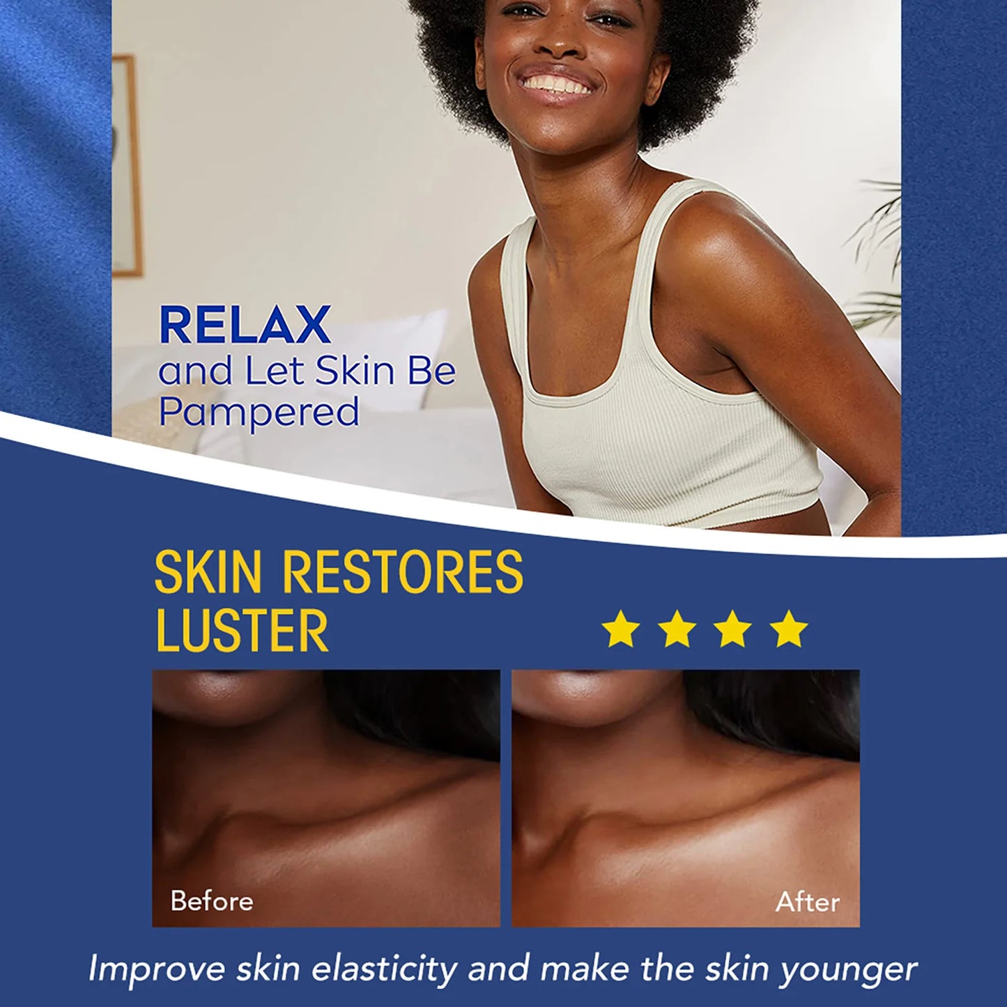 AILKE Multi Vitamin Body Lotion Whitening Dark Spots Moisturizing Antioxidant