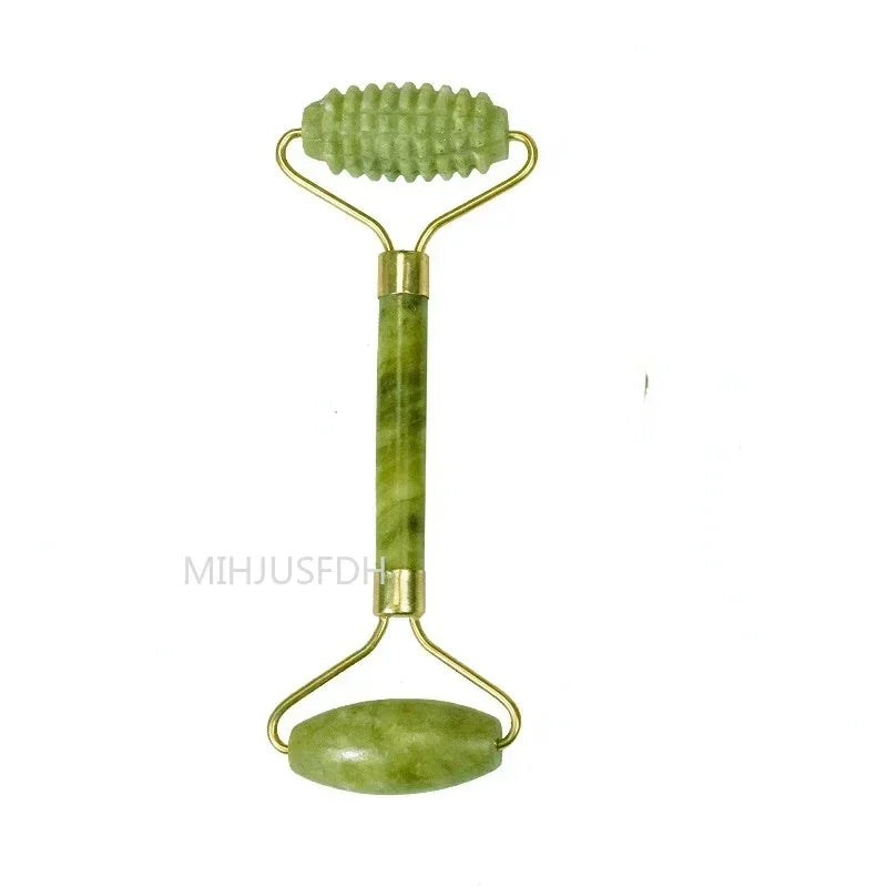 MIHJUSFDH Jade Roller Massager Gua Sha Set For Face And Body