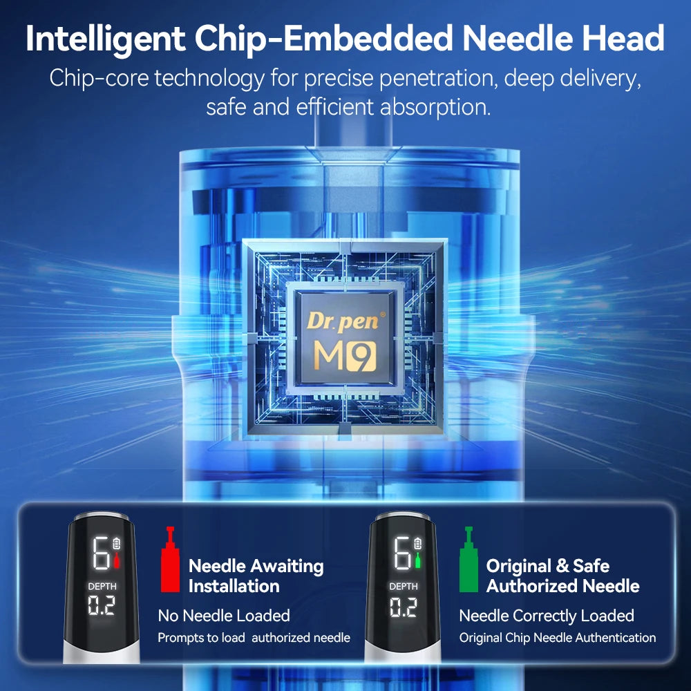 Dr.Pen M9 Microneedle And Hello Face M300 LED Beauty Mask