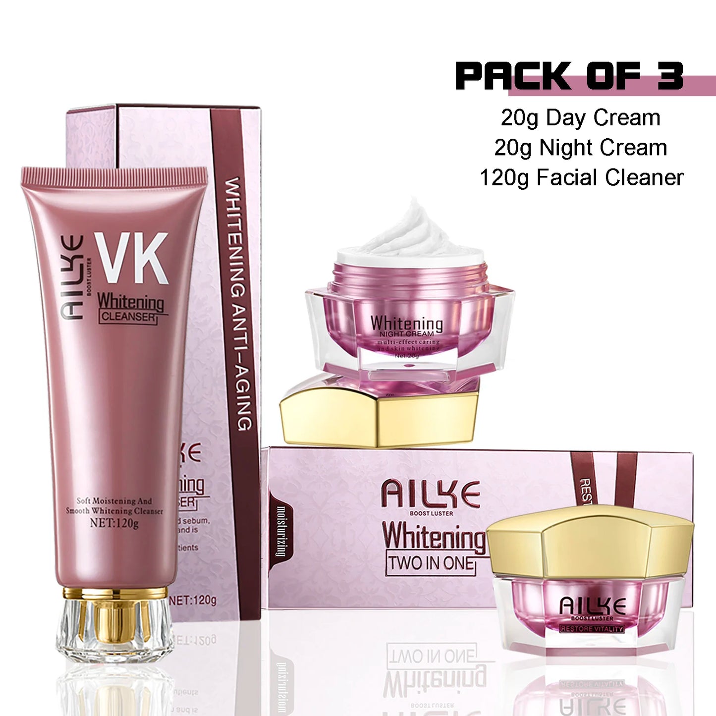 AILKE Whitening Anti Wrinkle Cream With Collagen Hyaluronic Acid