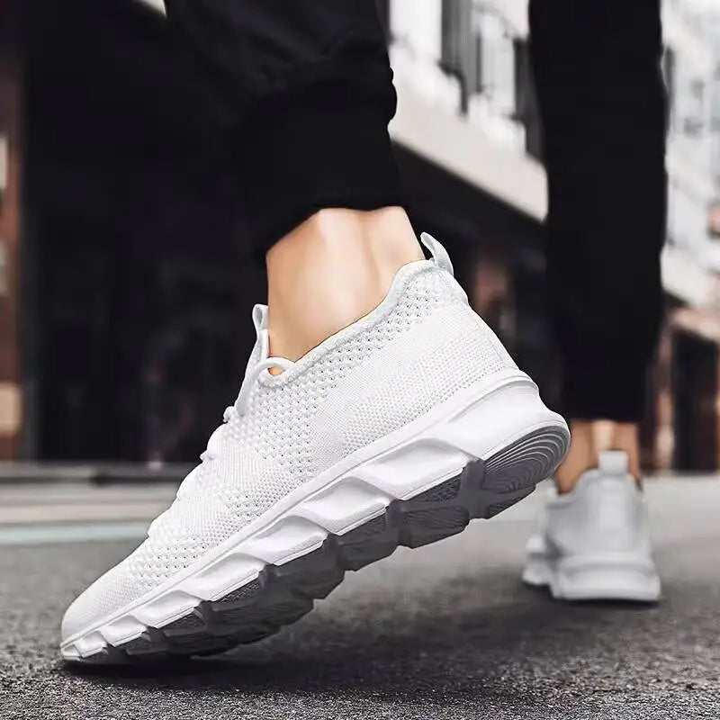 Men's Casual Sports Breathable Summer Running Shoes Mesh Sneaker
