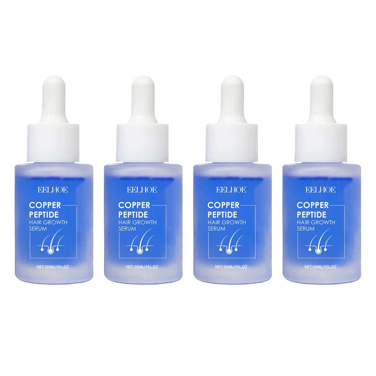 EELHOE Copper Peptide Hair Serum for Nourishing Roots and Growth
