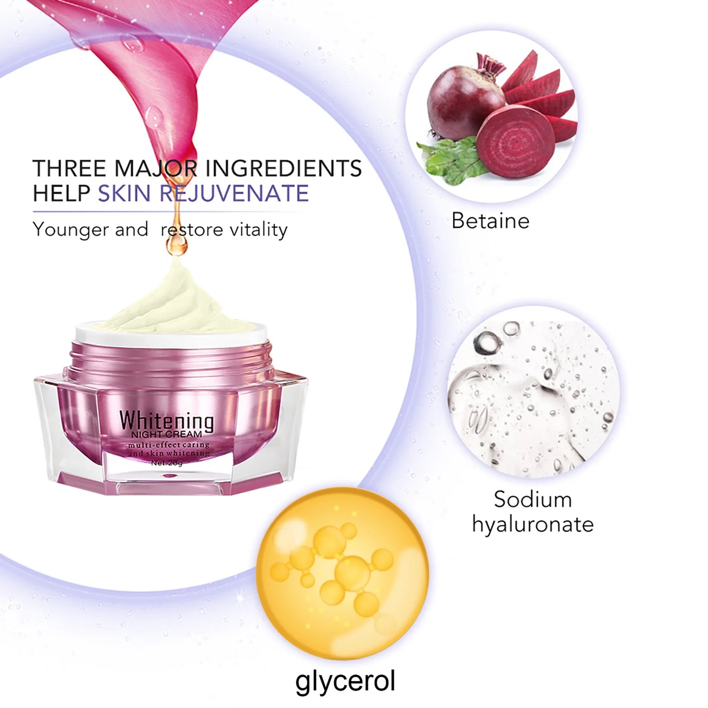AILKE Whitening Anti Wrinkle Cream With Collagen Hyaluronic Acid
