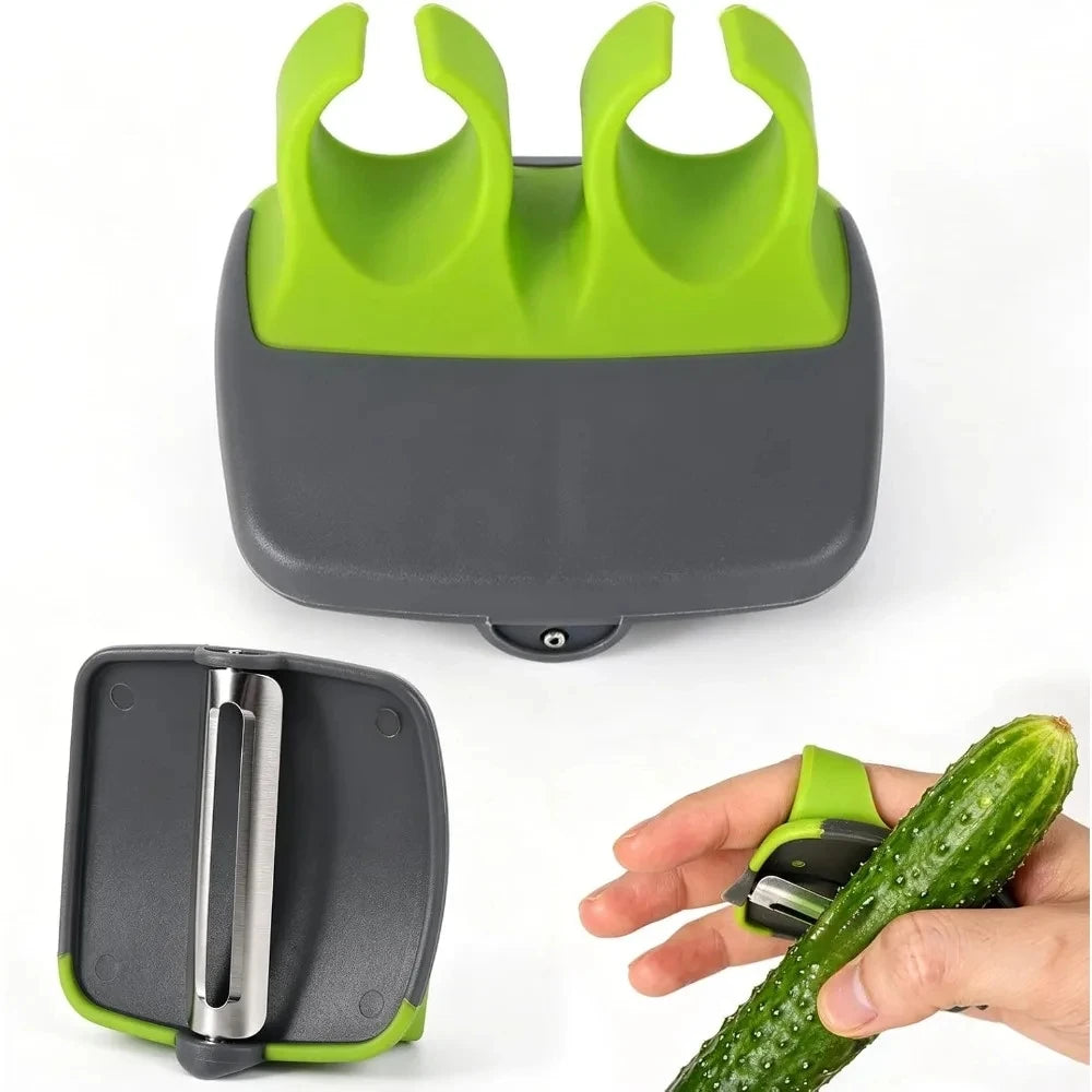 Portable Kitchen Peeling Tool Stainless Steel Veggie Peeler