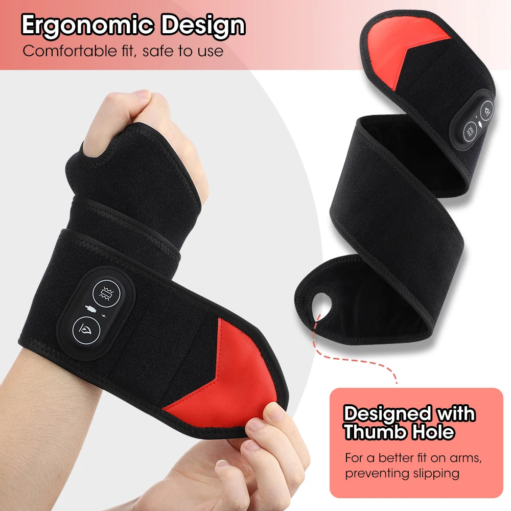 Hailicare Wireless LED Heating Wrap For Body Pain Relief