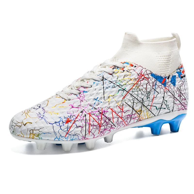 MaiJiaKa Soccer Cleats Mens Outdoor Football Boots