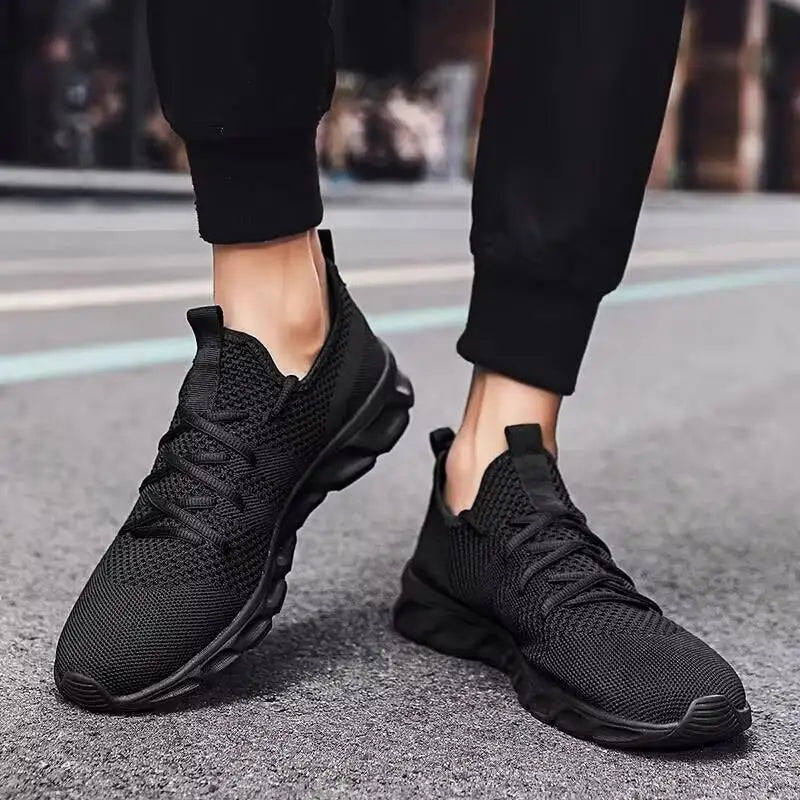Men's Casual Sports Breathable Summer Running Shoes Mesh Sneaker