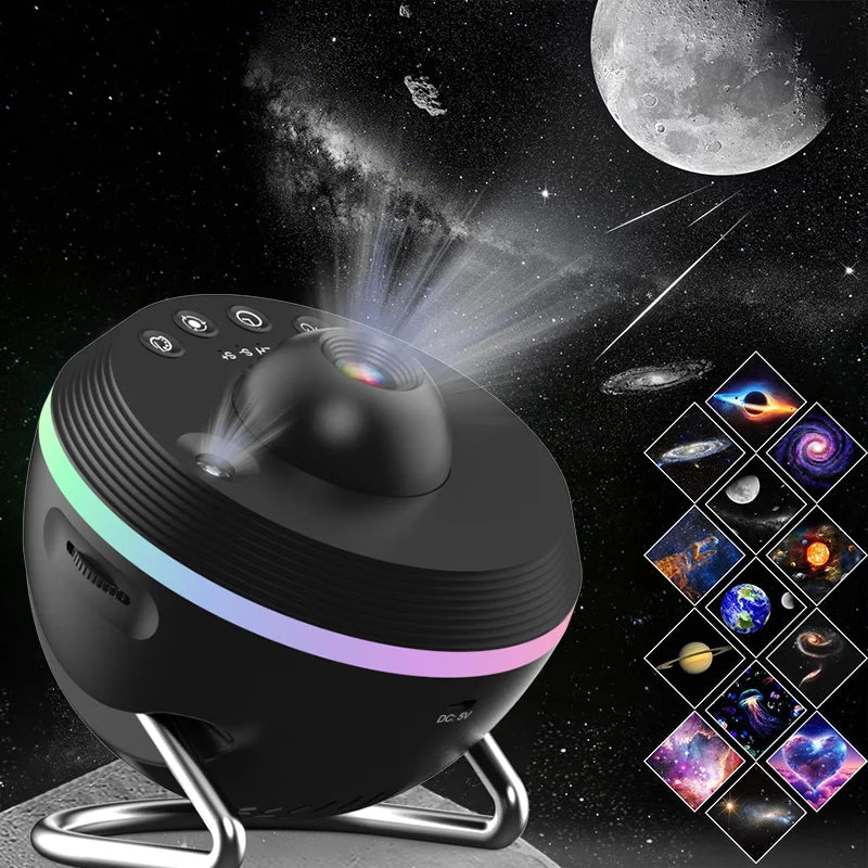 AUSYLE Galaxy Projector 13 In 1 Night Light Lamp Planetarium