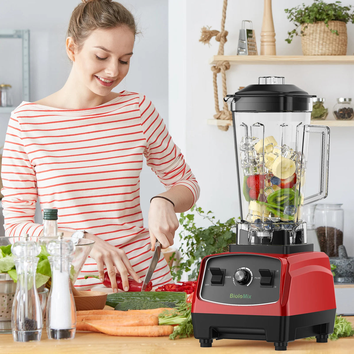 Biolomix Commercial Heavy Duty Blender Food Processor
