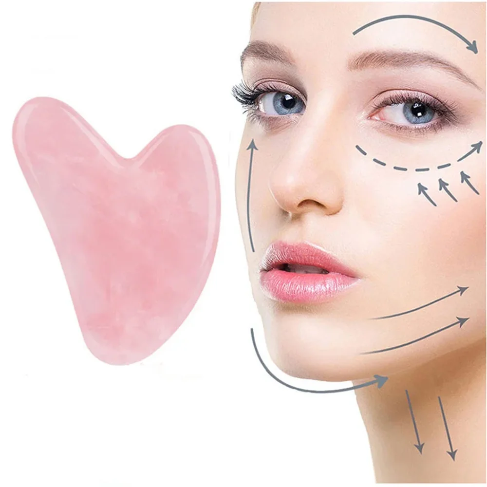 Jade Gua Sha Board For Facial Massage And Skin Care