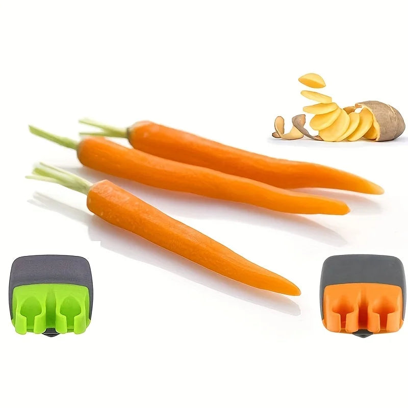 Bamboo Peeler With Sharp Stainless Blade And Non Slip Grip