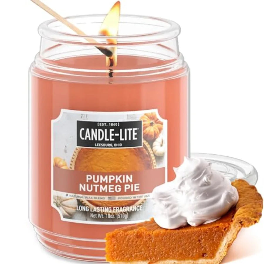 Fall Scented Aromatherapy Candle Single Wick 110 Hours Burn Time