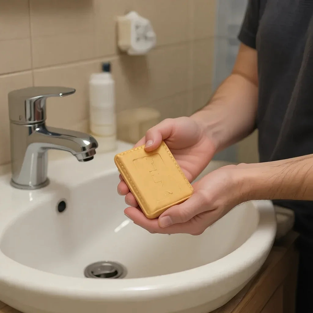 Genuine Sandalwood Soap Bars Offer Rich Daily Deep Cleansing Care