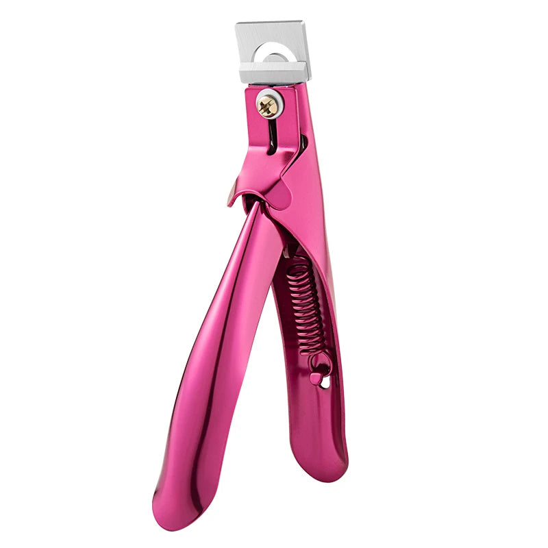 Stainless Steel Nail Trimmer Straight Edge Cutter for Acrylic and Tips