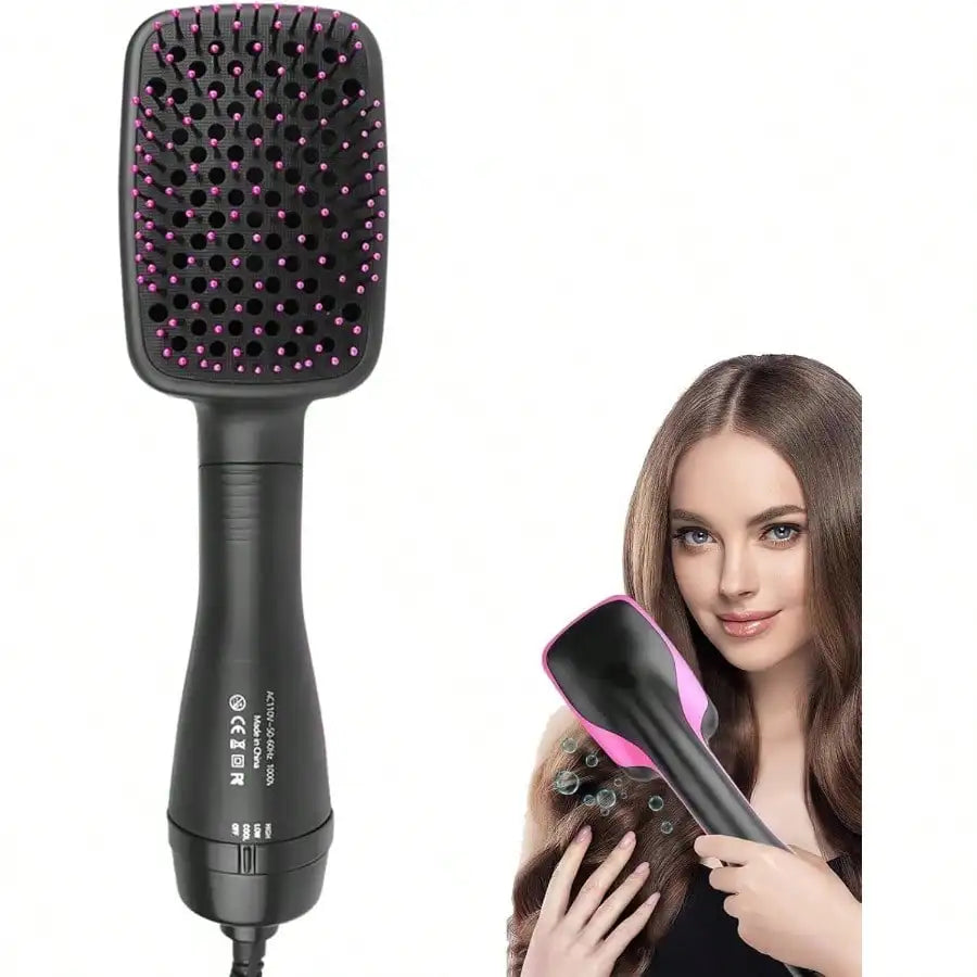 Hair Dryer Brush 3 In 1 One Step Styler With Negative Ion