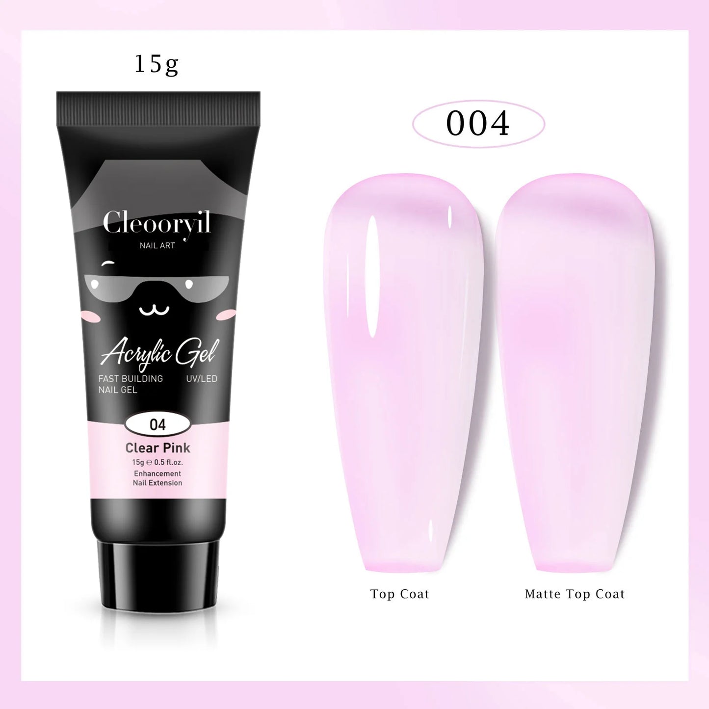 Misscheering Nail Extension Gel Poly Nail Acrylic Gel UV LED