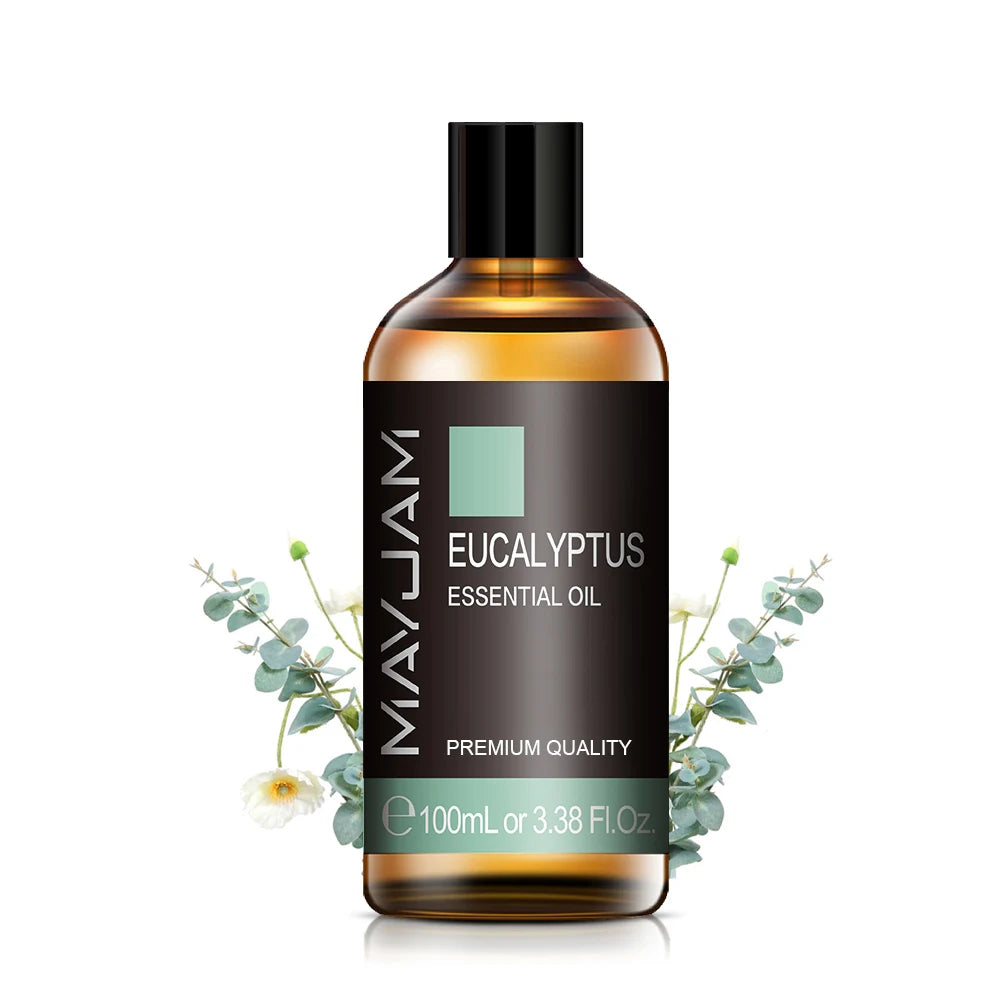 MAYJAM Essential Oils For Diffuser Lavender Eucalyptus Rose Ginger Lemongrass