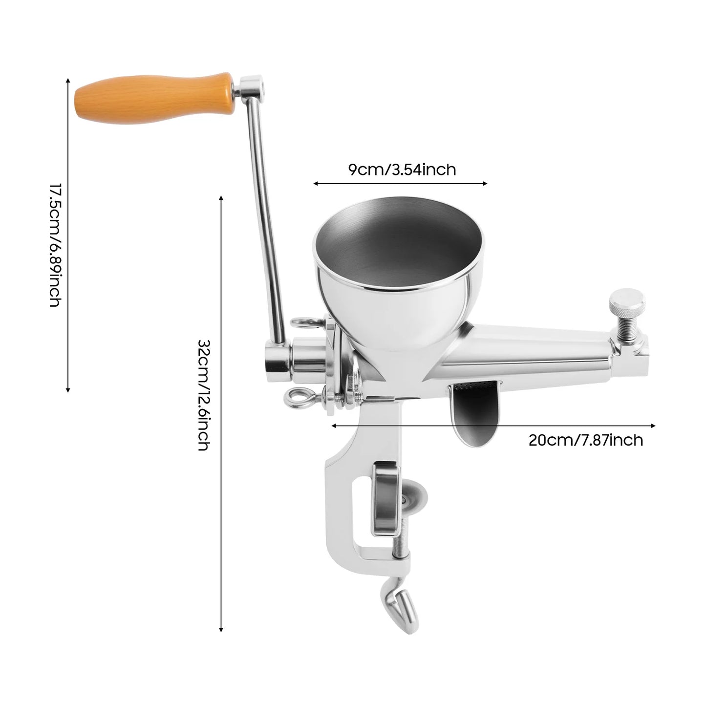 Bymaocar Manual Fruit And Vegetable Squeezer For Juicing Wheatgrass