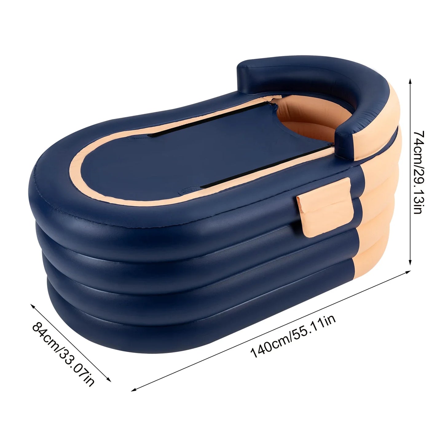 Inflatable Adult Bathtub With Wireless Air Pump For Ice Bath