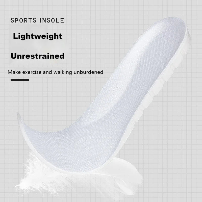Soft Sport Insoles With Deodorant Memory Foam For Running Shoes