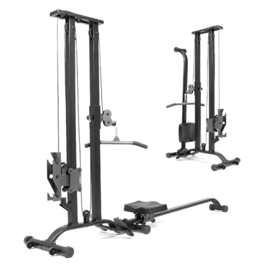 XMSJ Cable Machine Home Gym 2 In 1 Functional Trainer