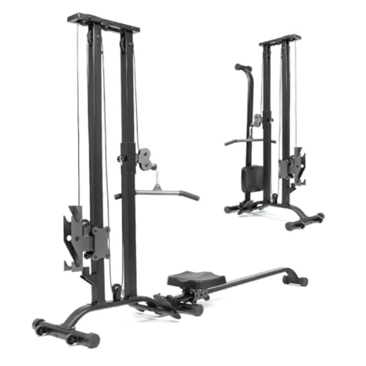 XMSJ Cable Machine Home Gym 2 In 1 Functional Trainer