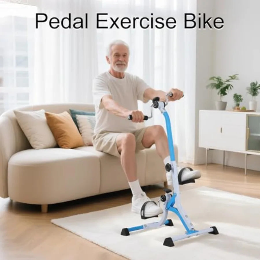 Pedal Exercise Bike for Seniors Adjustable Resistance