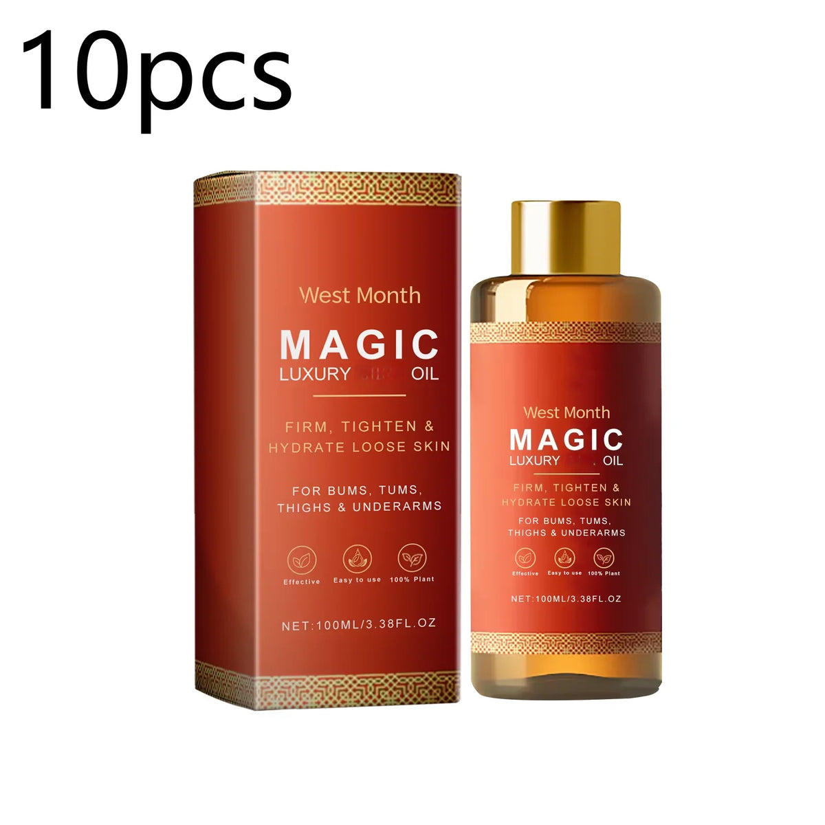 West Month Firming Body Oil For Dry Skin Repair And Hydration