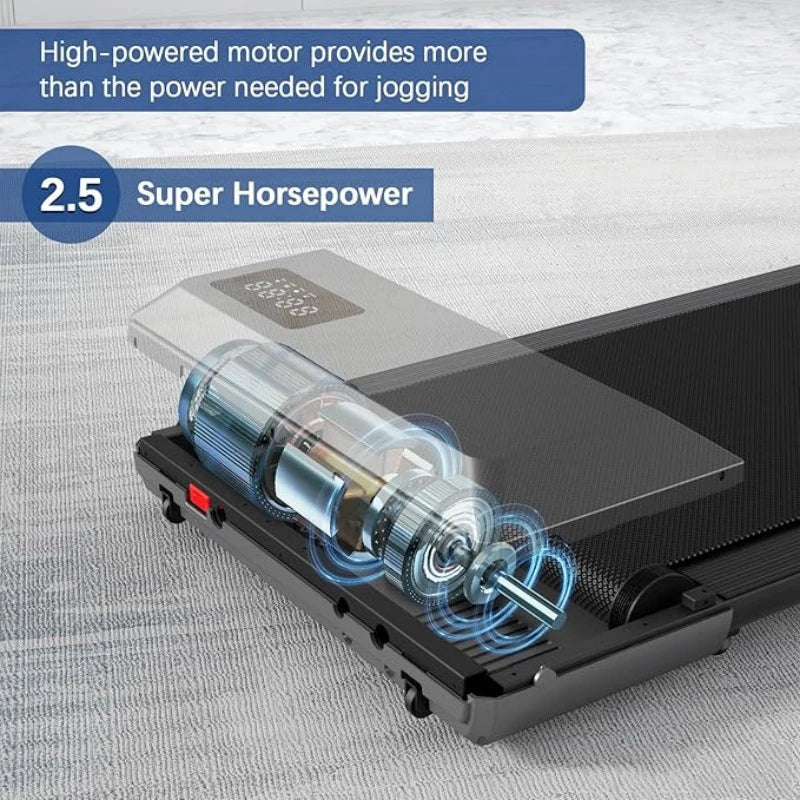 Superun 2 In 1 Home Treadmill Walking Running Fitness Machine